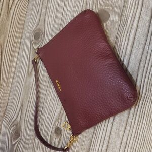 Lodis burgundy small handbag